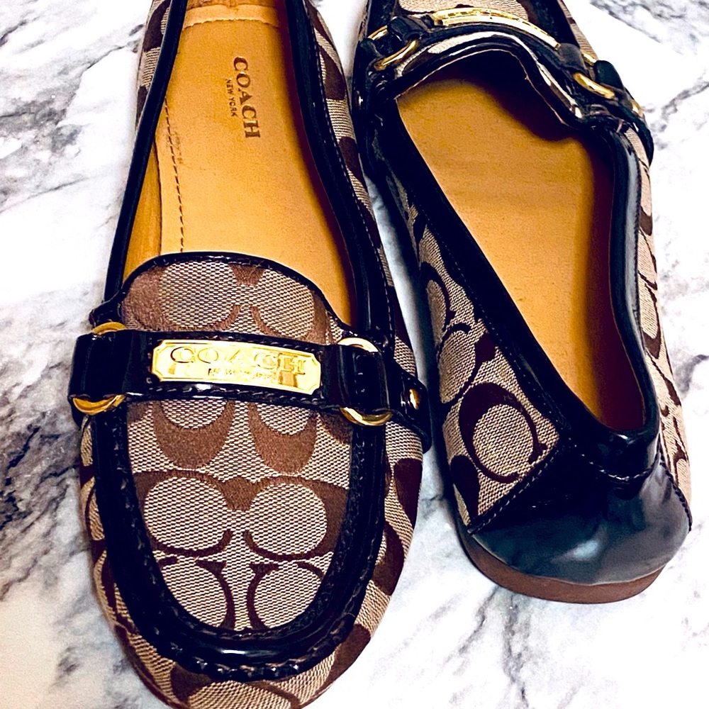 Excellent condition women’s loafers by Coach.
